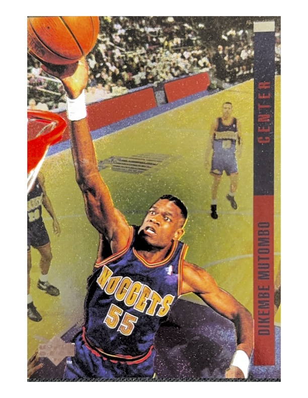 Dikembe Mutombo Player Card